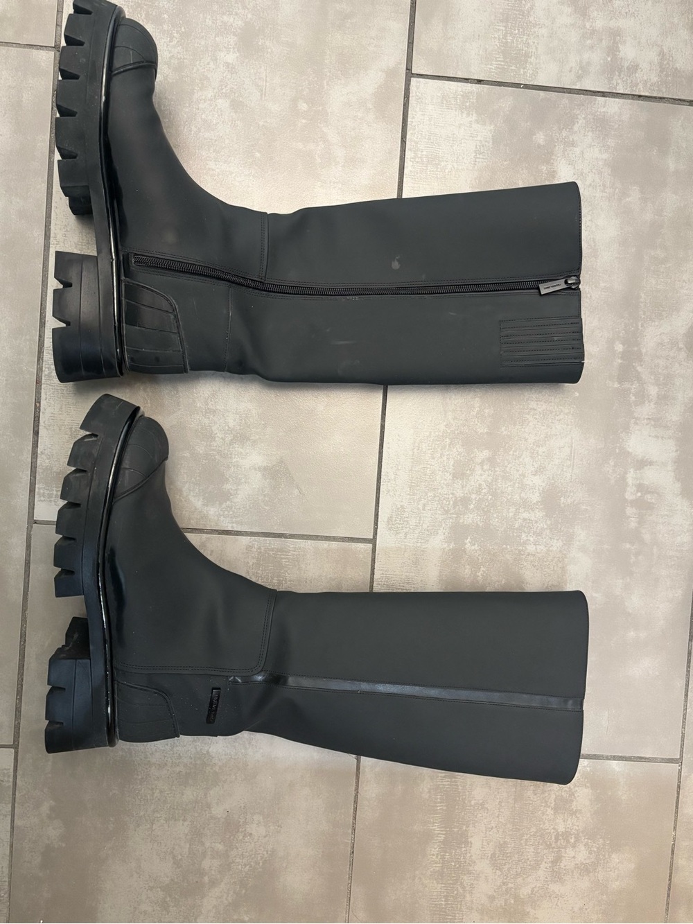 Michael Kors Black Chunky Boots